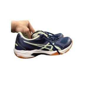 ASICS Indoor Court Volleyball Shoes Navy‎ Gum Sole Men's US 9 EU 40.5 1072A056
